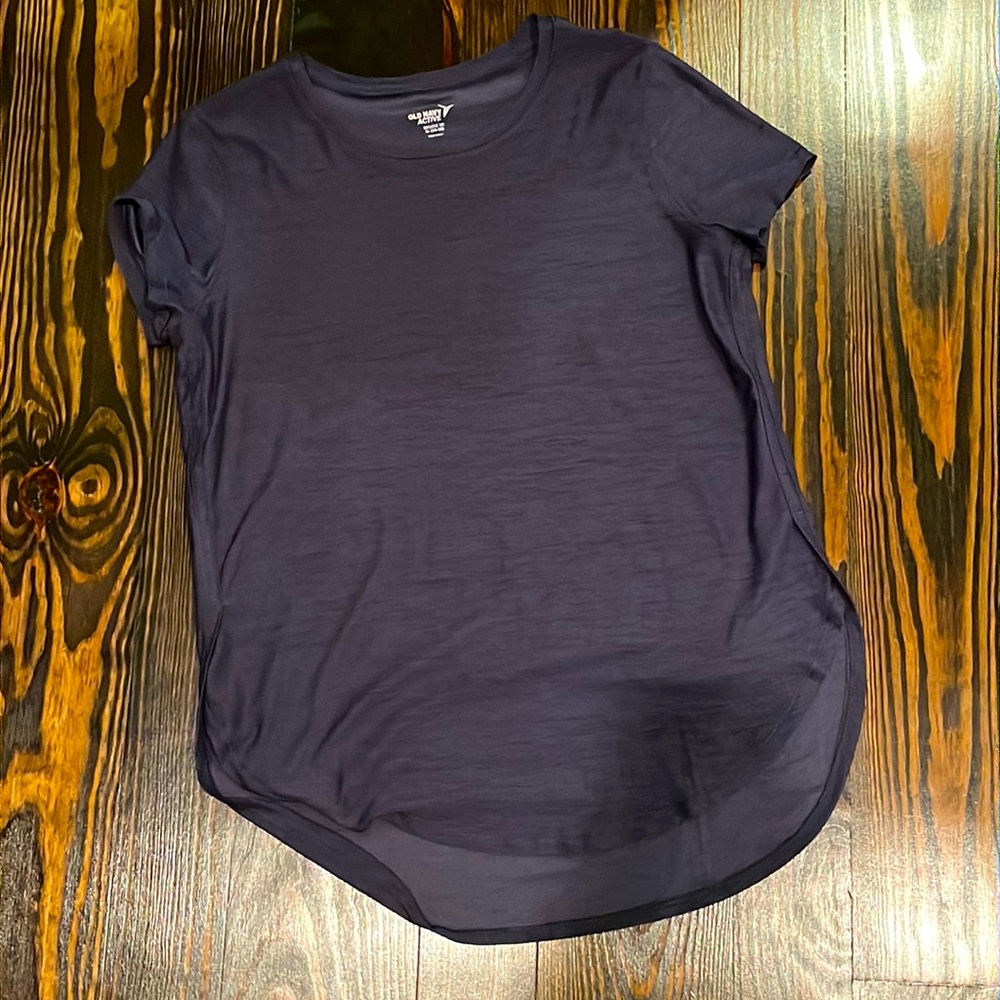Navy Athletic tee